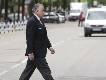 Luis Bárcenas llegando a los juzgados Luis Bárcenas llegando a los juzgados