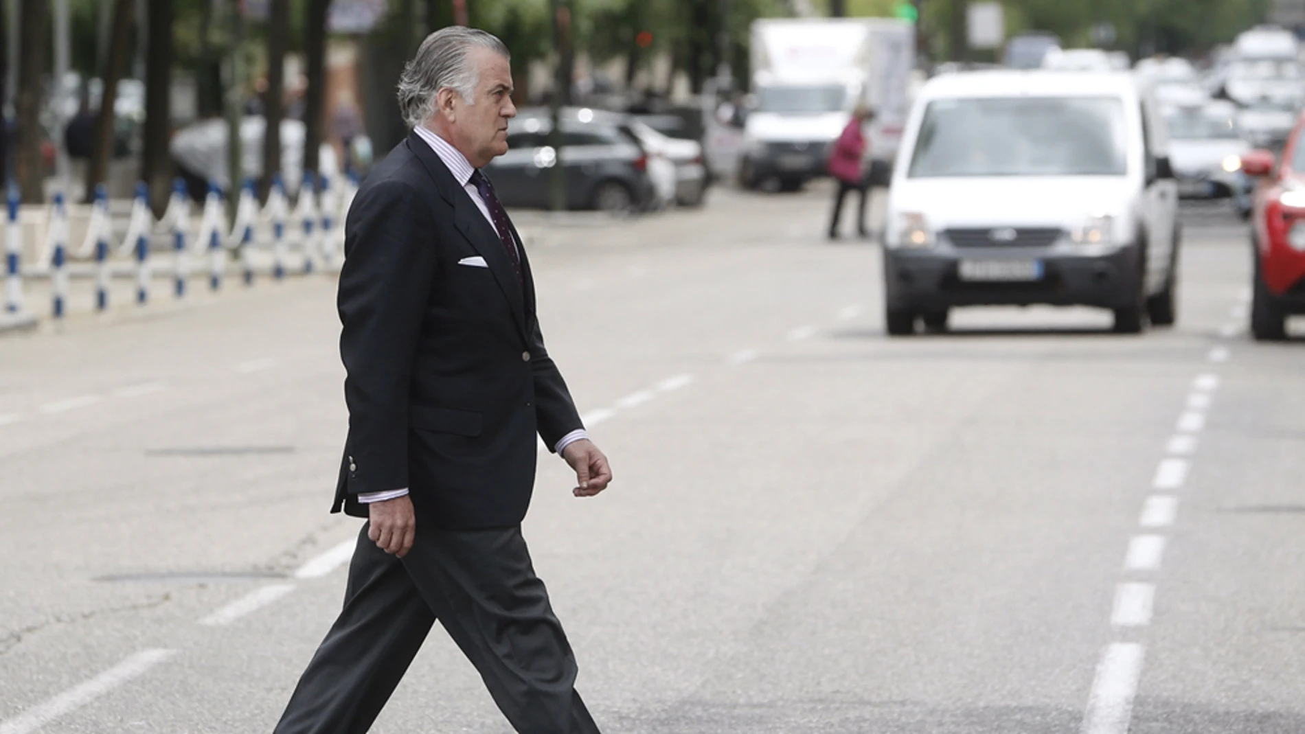 Luis Bárcenas llegando a los juzgados Luis Bárcenas llegando a los juzgados