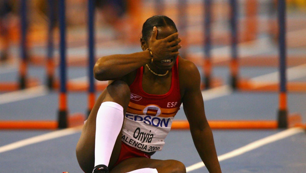 La atleta Josephine Onyia