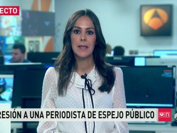 Frame 17.522648 de: Miraña, reportera de Espejo Público agredida: "Nadie nos ayudó, nadie nos auxilió, nadie paraba a eso"