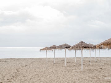 Una playa española