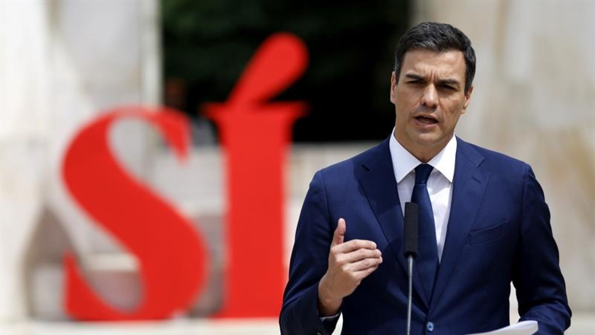 El secretario general del PSOE, Pedro S&aacute;nchez
