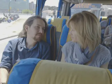 Pablo Iglesias y Susanna Griso en 'Dos días y una noche' Pablo Iglesias y Susanna Griso en 'Dos días y una noche'