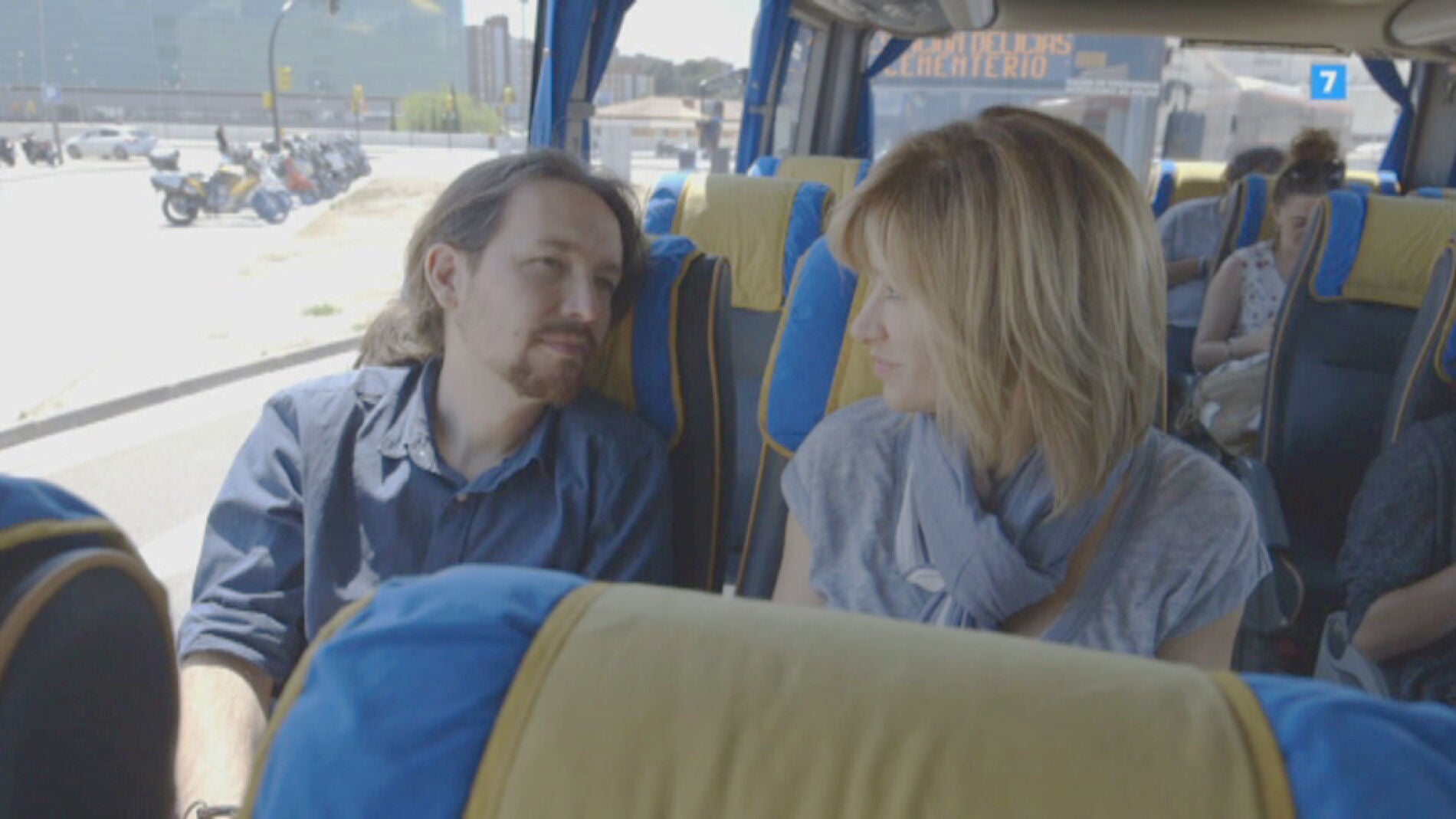 Pablo Iglesias y Susanna Griso en 'Dos d&iacute;as y una noche'