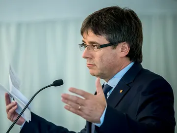 Carles Puigdemont, en Madrid Carles Puigdemont, en Madrid