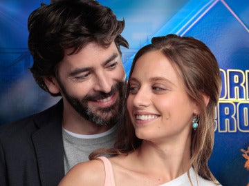 Eduardo Noriega y Michelle Jenner en 'El Hormiguero 3.0'