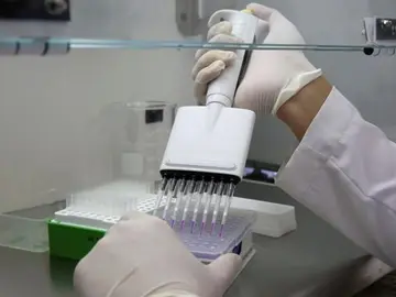 Imagen de pruebas en un laboratorio Imagen de pruebas en un laboratorio