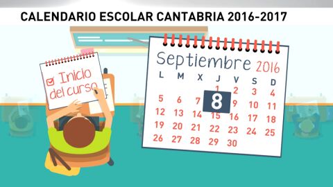 Frame 28.674873 de: Los escolares de Cantabria tendr&aacute;n una semana de descanso cada dos meses de clase