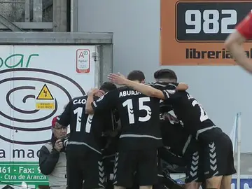 El Nàstic celebra un gol El Nàstic celebra un gol