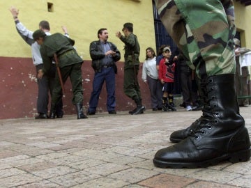 Policía en Bogotá