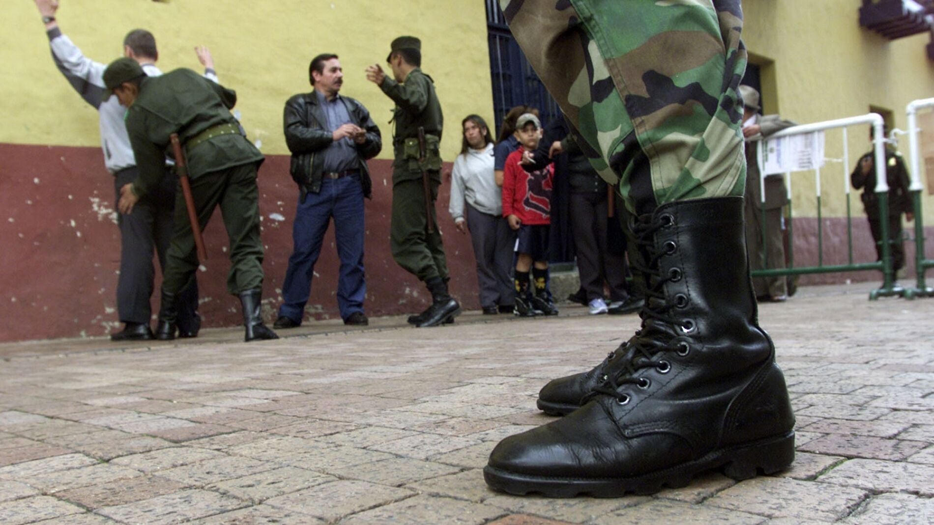 Polic&iacute;a en Bogot&aacute;
