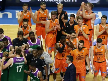 Valencia Basket firma su pase a semifinales de 'playoffs' Valencia Basket firma su pase a semifinales de 'playoffs'