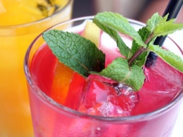 Un cocktail de lo más saludable Un cocktail de lo más saludable