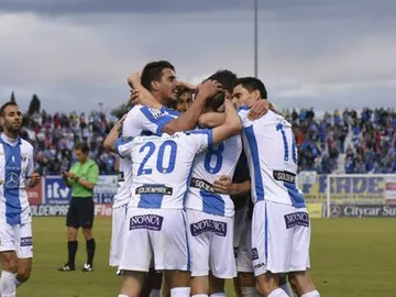 El Leganés celebra un gol El Leganés celebra un gol