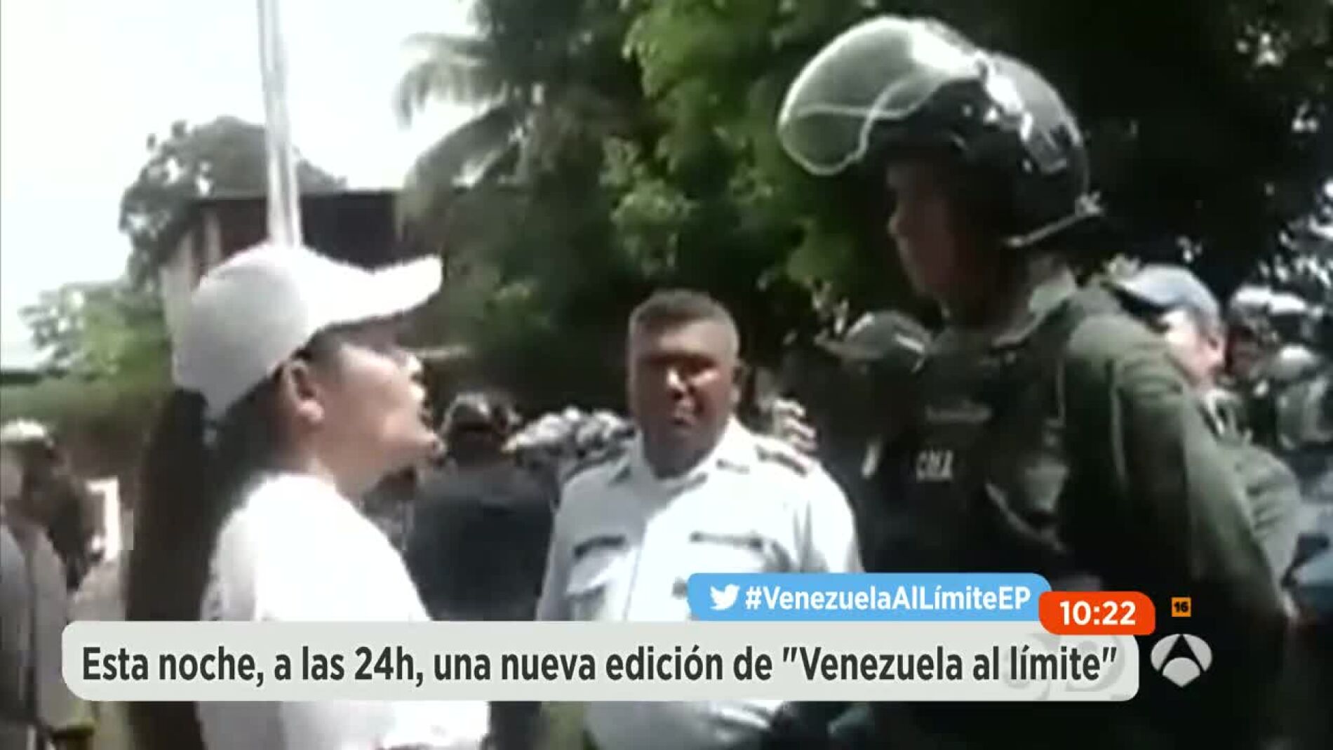 'Venezuela al l&iacute;mite' esta noche en Antena 3