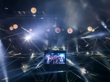 La fiesta en el Santiago Bernabéu La fiesta en el Santiago Bernabéu