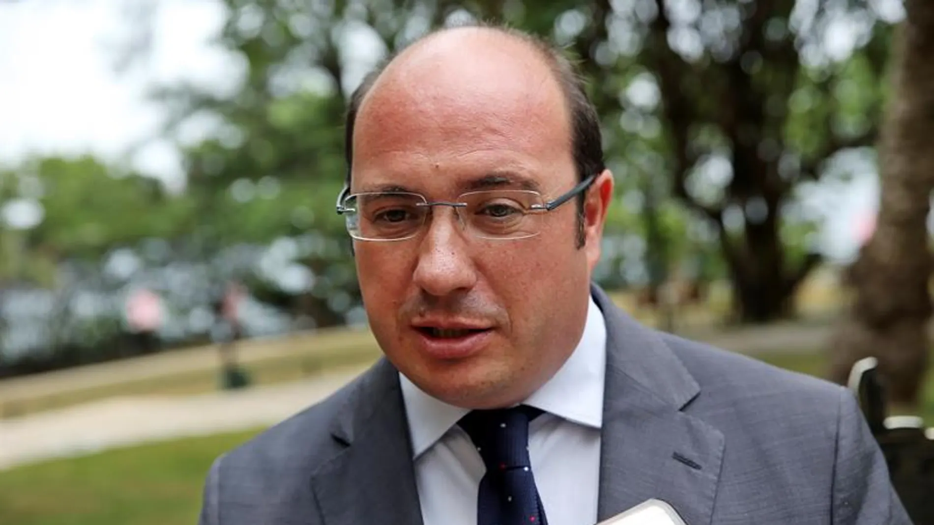 El presidente de la región de Murcia, Pedro Antonio Sánchez El presidente de la región de Murcia, Pedro Antonio Sánchez