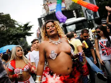 Desfile Gay de Sao Paulo Desfile Gay de Sao Paulo