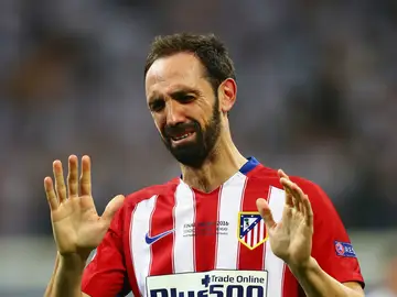 Las lágrimas de Juanfran, en la final Las lágrimas de Juanfran, en la final