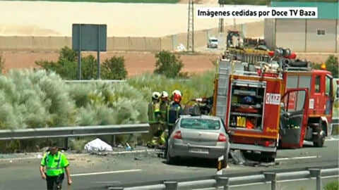 Accidente en Baza