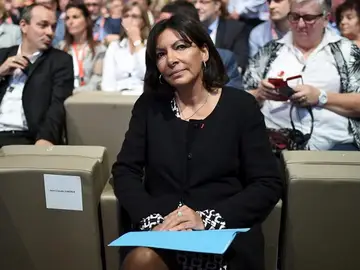 La alcaldesa de París, Anne Hidalgo La alcaldesa de París, Anne Hidalgo