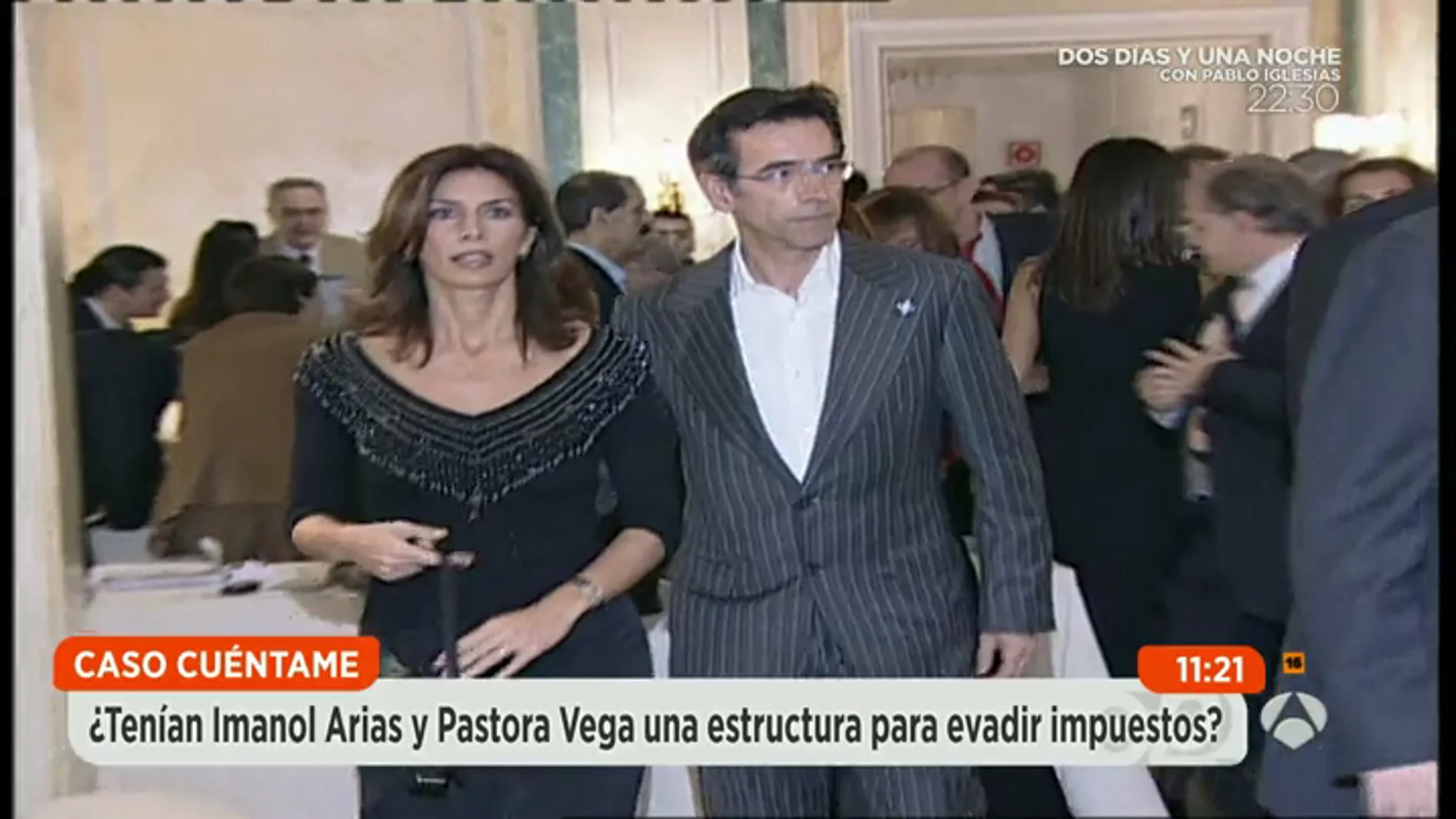 Imanol Arias y Pastora Vega