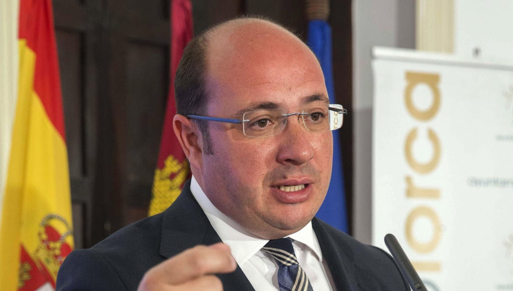 Pedro Antonio Sánchez, presidente de Murcia