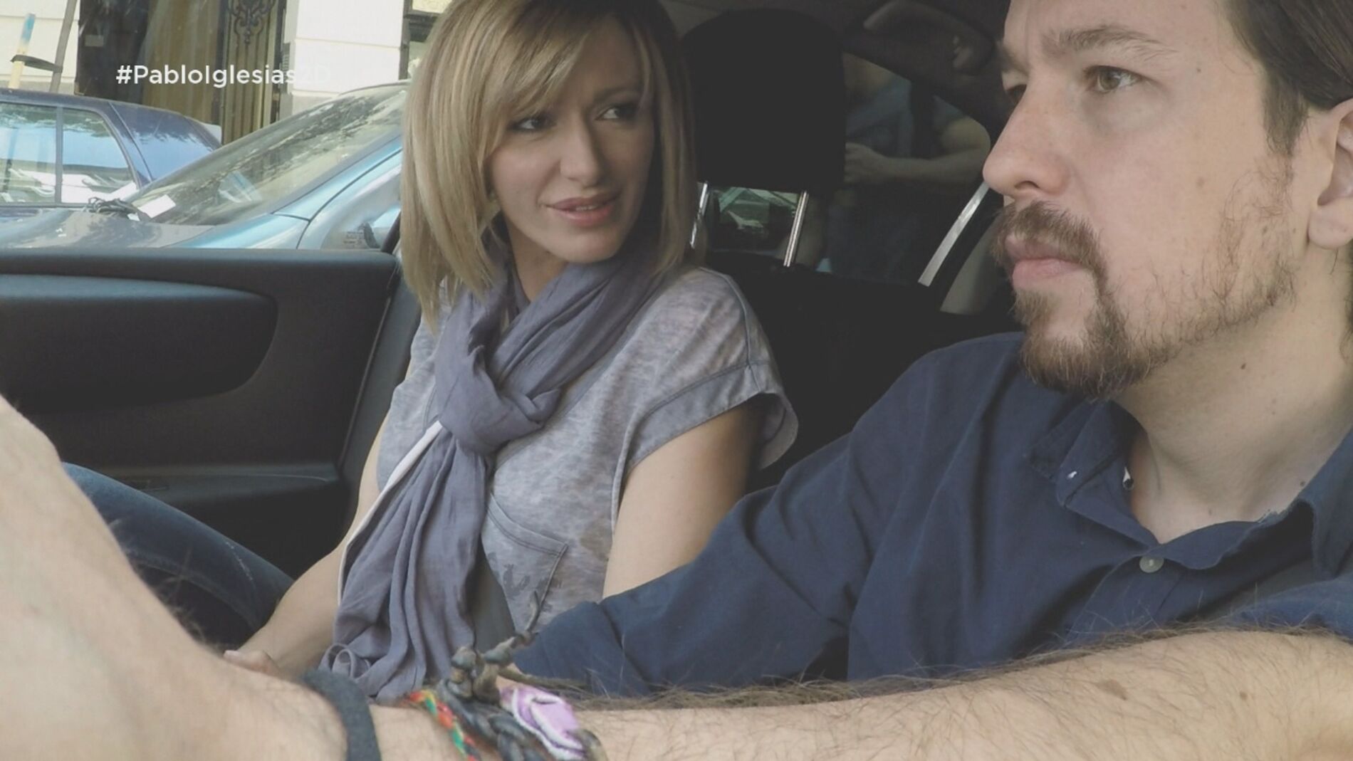 Pablo Iglesias y Susanna Griso en 'Dos d&iacute;as y una noche'