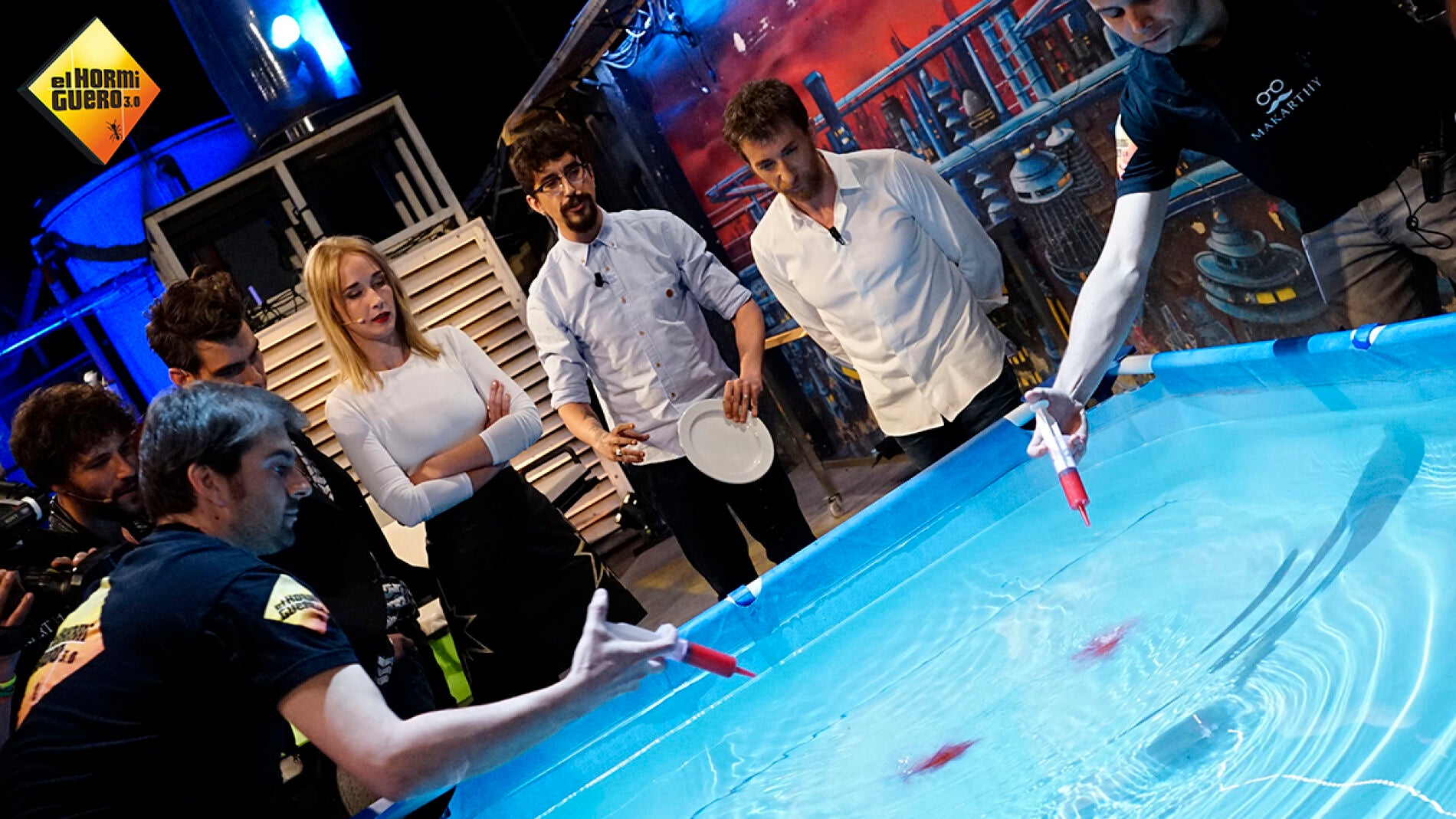 As&iacute; son los remolinos acu&aacute;ticos de colores