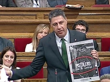 Frame 20.321835 de: Albiol acusa a Puigdemont de dar órdenes políticas a Mossos