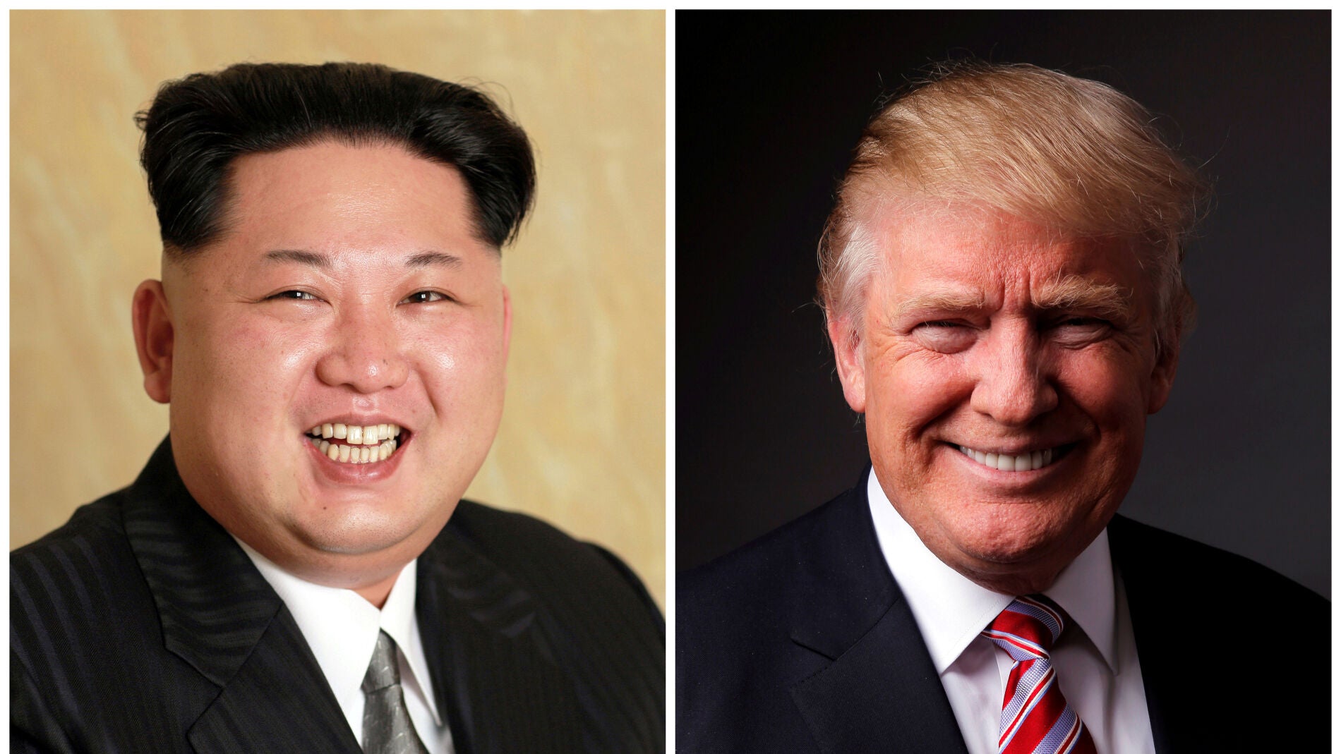Kim Jong-Un y Donald Trump