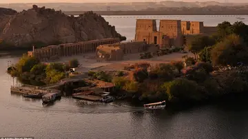 Las réplicas perfectas de la isla File, en Egipto. Las réplicas perfectas de la isla File, en Egipto.
