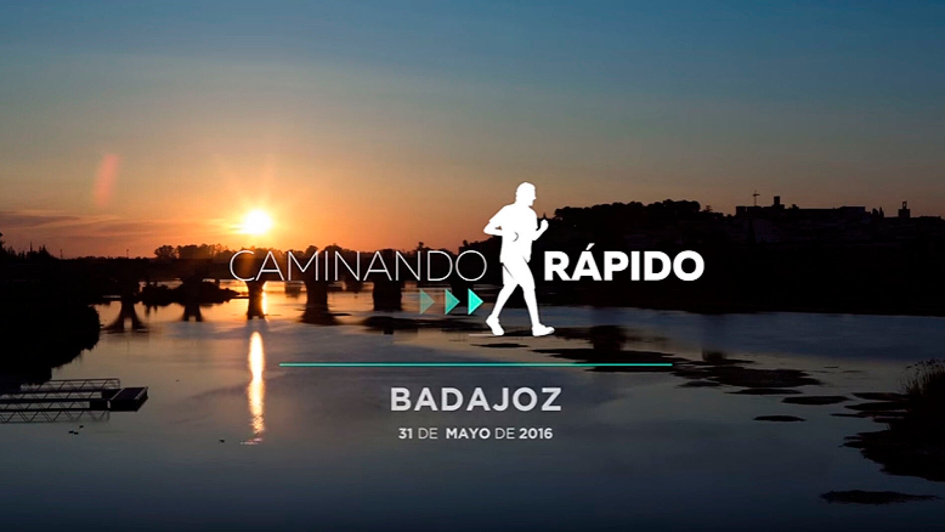 Eslogan de la campa&ntilde;a 'Mariano Rajoy caminando r&aacute;pido'.