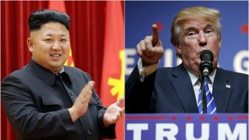 Kim Jong Un y Donald Trump