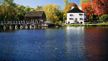 El apacible pueblo de Sleepy Hollow, en EEUU. El apacible pueblo de Sleepy Hollow, en EEUU.