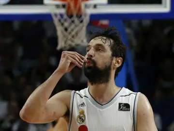 Llull, en un partido con el Real Madrid Llull, en un partido con el Real Madrid