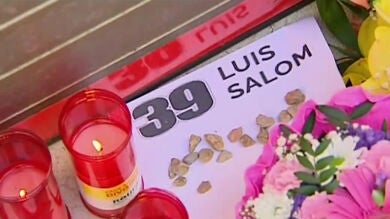 Familiares, amigos y aficionados despiden a Luis Salom en Mallorca
