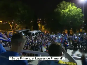 Fiesta en Leganés por el ascenso a Primera Fiesta en Leganés por el ascenso a Primera