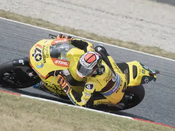 Alex Rins rueda en Cataluña Alex Rins rueda en Cataluña