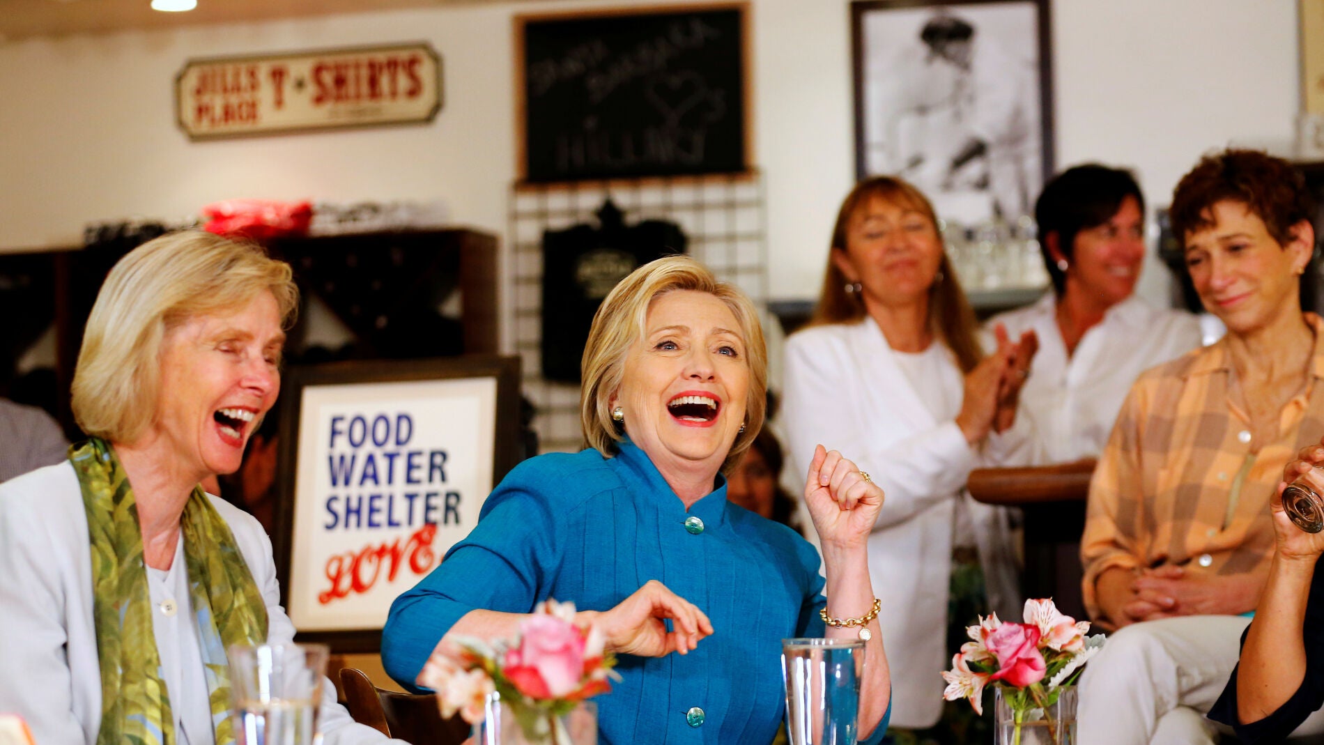 La precandidata dem&oacute;crata Hillary Clinton