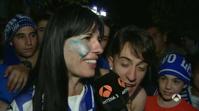 El Leganés y su afición celebran el ascenso a Primera División