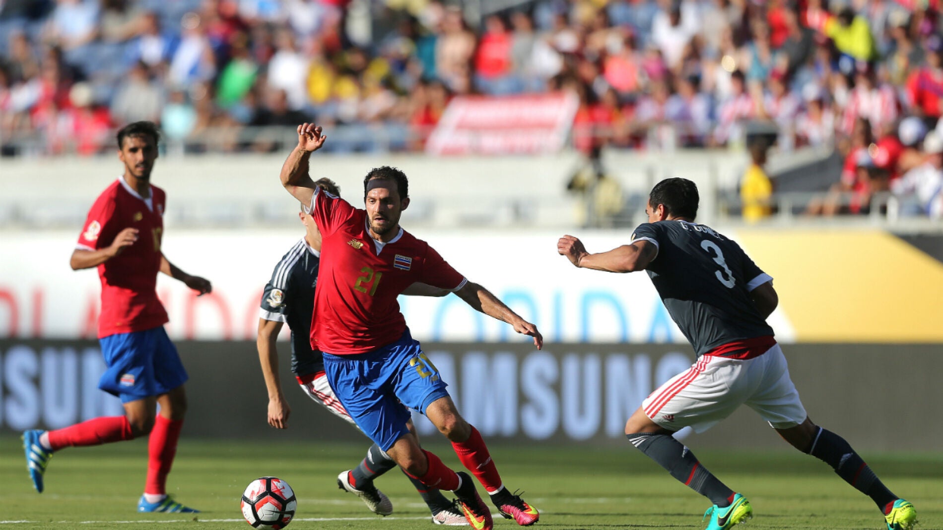 Paraguay y Costa Rica se enfrentan en la Copa Am&eacute;rica