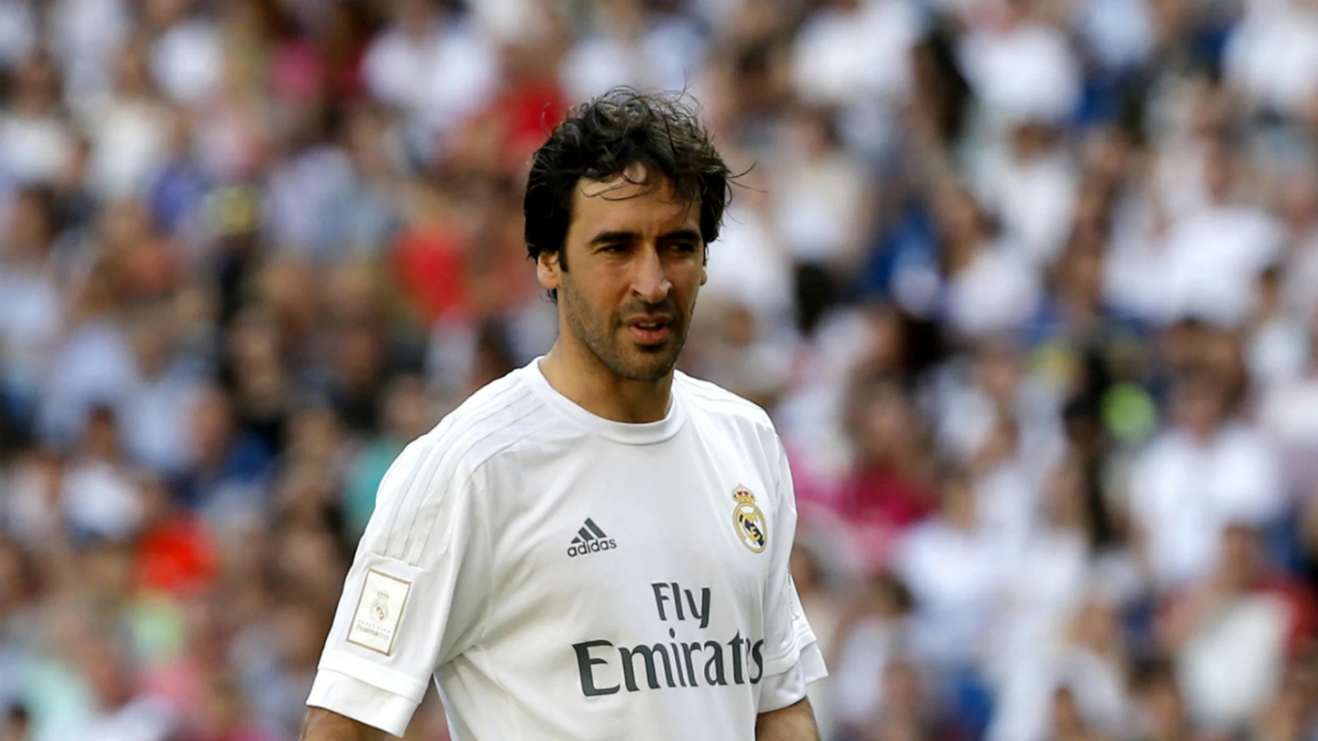 Raúl, en un partido con el Real Madrid Raúl, en un partido con el Real Madrid