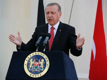 El presidente turco, Recep Tayyip Erdogan El presidente turco, Recep Tayyip Erdogan