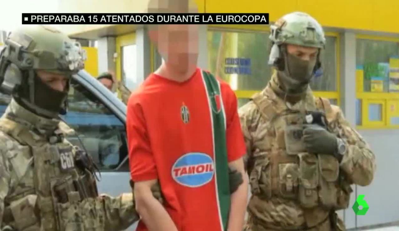 El joven ucraniano detenido El joven ucraniano detenido