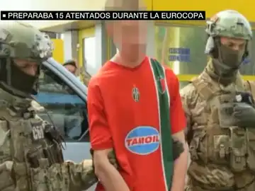 El joven ucraniano detenido El joven ucraniano detenido