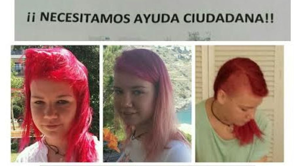 Fotos de la joven de 15 años desaparecida en Aguadulce