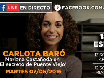 Carlota Baró en 'El Secreto de Puente Viejo'