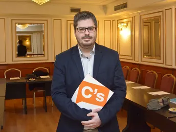 Fran Hervías, de Ciudadanos. Fran Hervías, de Ciudadanos.