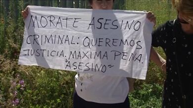 Tensa llegada de Sergio Morate al juzgado para ser procesado por el asesinato de dos jóvenes en Cuenca